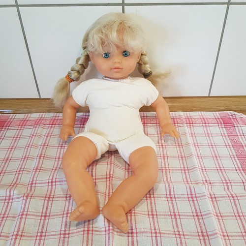 🌻Puppe blond mit kämmbaren