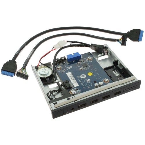 Front panel assembly - i/o,
