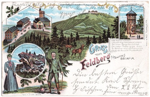 Alte litho bad schwarzwald - bad,
