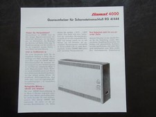 Gamat 4000 Gasraumheizer DDR Werbung Reklame