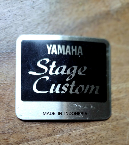 Badge yamaha stage custom - yamaha,