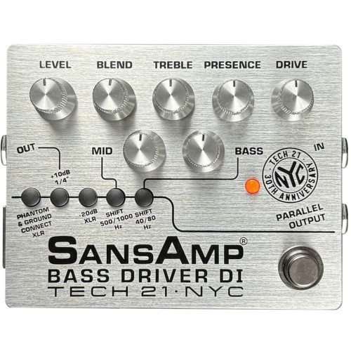 Tech21 sansamp bass - sansamp, driver