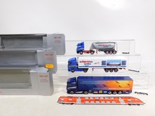 Herpa Exclusiv Serie 1:87 H0 3x Sattelzug Rigterink MB MAN sg/NEUW+OVP #EI59-0,5