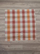 Tischdecke Quadratisch Ca. 100x100 Kariert Rot Orange Tischtuch Hochzeit Party