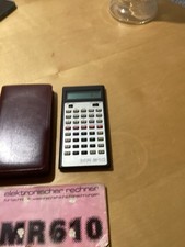 DDR Taschenrechner MR 610 RFT