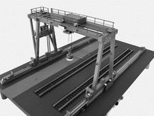 Bauplan Brückenkran Modellbauplan