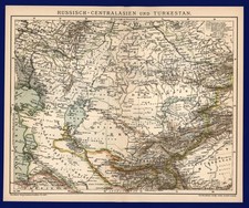 Landkarte anno 1900 -