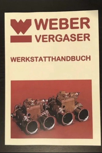 Weber vergaser buch - weber,