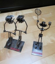 Blechfiguren 2 stk - -,