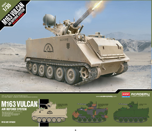 13507 academy m163 vulcan - 13507, 1/35