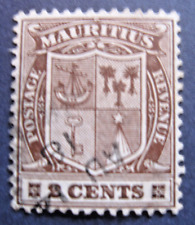 Mauritius ,Wappen ,2 Cent