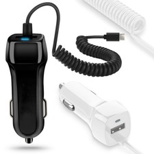 KFZ Ladekabel für Apple iPhone 17 16 16e 15 Pro Plus Max Air USB-C Ladegerät 15W