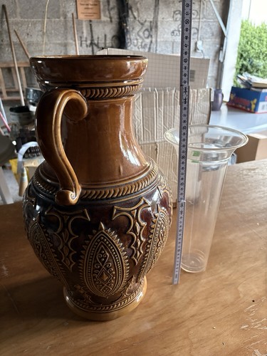 Große bodenvase braun cm - große,