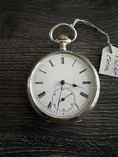 IWC Lepine Taschenuhr in 800er Silber - um 1898