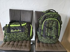 Satch Schulrucksack und Sporttasche Green Bermuda schwarz/grün