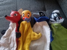 4x Handpuppe DDR Herr Fuchs