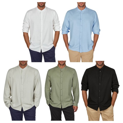 Denimfy leinenhemd herren - leinenhemd,