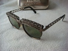 GAULTIER SONNENBRILLE+ 56 0171+ETUI+BRILLE+RAHMEN 9,5/+GLÄSER NEW+ ORIGINAL