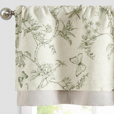 Leinen Scheibengardinen