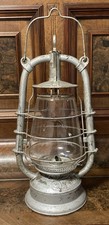 alte Laterne Petroleum Lampe Feuerhand 305 original altes Glas #46