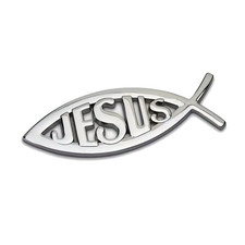 Fisch Ichthys Jesus 3D