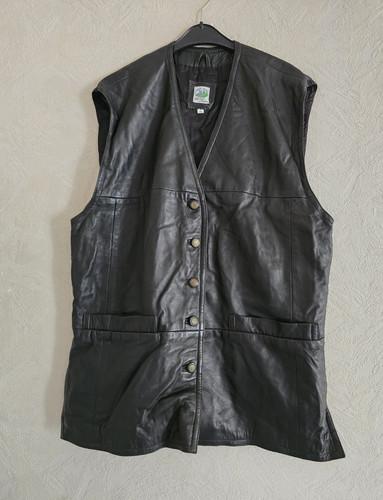 Camp jeans herren lederweste - jeans,