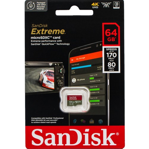 Sandisk extreme 64gb - sandisk,