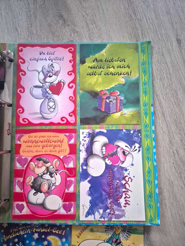 Diddl postkarten karten - postkarten,