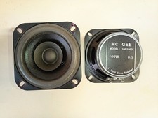 2 Stück   50 W / 8 Ohm  MCGEE Breitband-Lautsprecher 100/100D