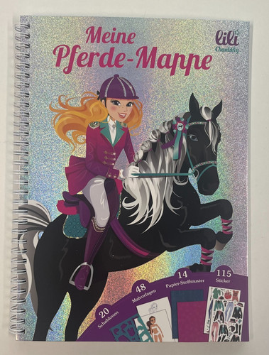 Pferde mappe malvorlagen - mappe,