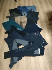 Paket Reithosen 13 Stück Knie + Vollbesatz Grip + Leder