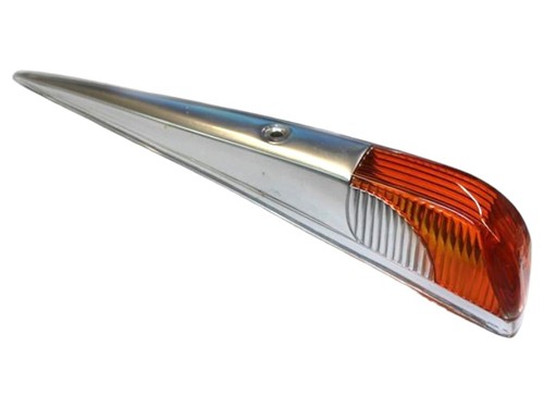 Blinkerglas orange vorne - , links