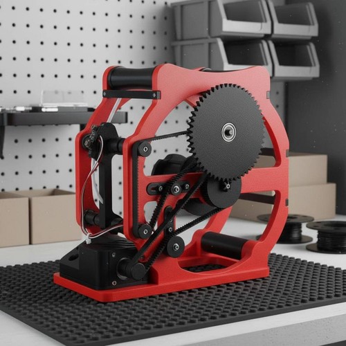 Druck filament umspuler - 3d-druck, filament-umspuler