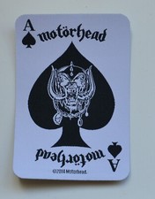 MOTORHEAD - Ace Of Spades Card - 7,2 cm x 10,2 cm - Patch - 164482