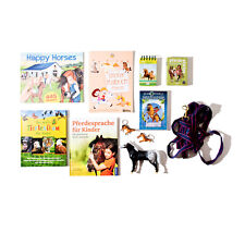 Pferde, Bücher, Konvolut, Schlüsselanhänger, Pferdeleine, Quiz, Stickerbuch