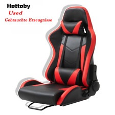 Used-Hottoby Rot Gaming-Stuhl mit verstellbarem Double Slide Fit Sim Cockpit