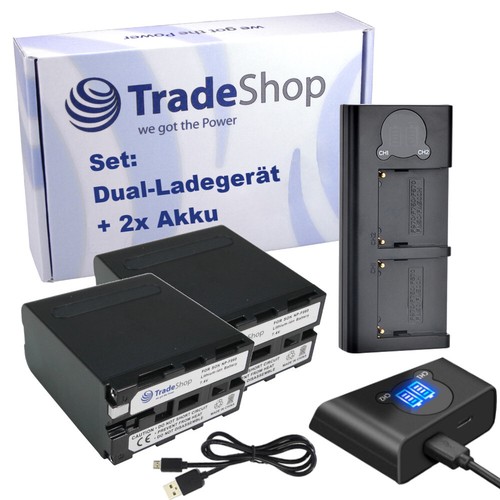 Set dual lcd ladegerät - dual, +
