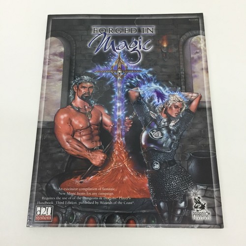 Forged magic softback book - in,