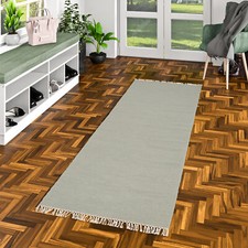 Wolle Natur Teppich Läufer