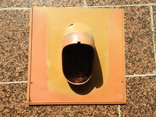 Grundplatte Dunstrohr Schiefer rot