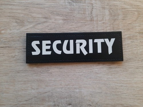Security aufnäher klett - security,