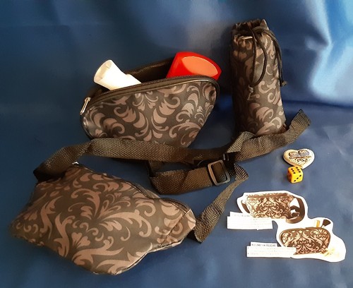 Reise set gürtel tasche - reise-set, gürtel-tasche