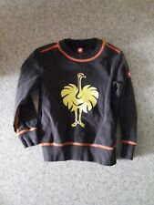 Engelbert Strauss Kinder Oberteil Pullover Gr 98/104 Schwarz Baumwolle 