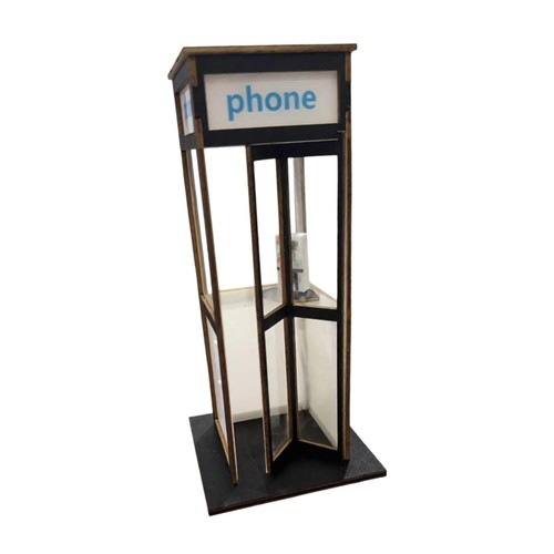 Retro telefonzellen lampe - retro, telefonzellen-lampe