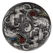 2 Oz Silber, Double Dragon and