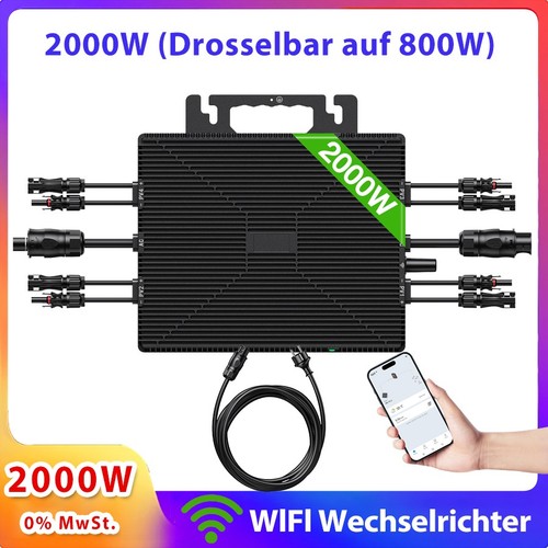 Mikrowechselrichter 2000w - mikrowechselrichter,
