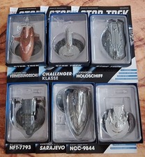 6x Star Trek Raumschiffe