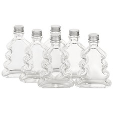 Tannenbaumflaschen 200ml leere Flaschen zum Befüllen Weihnachten