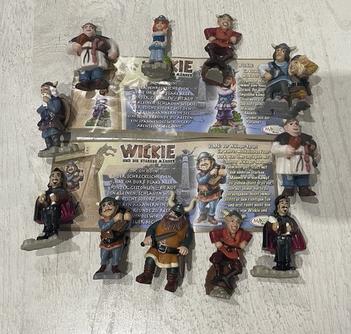Wickie figuren mit - 11,