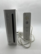 Nintendo Wii Konsole Bundle Weiß PAL + 3 Spiele Getestet Ladegerät Family Fun UK